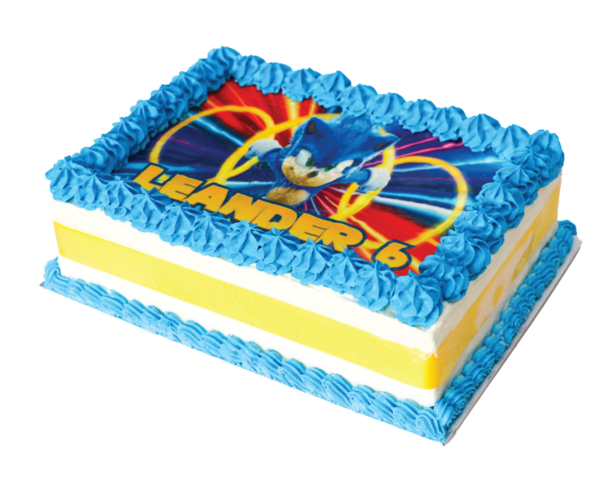 Sonic Ice Cream Cake