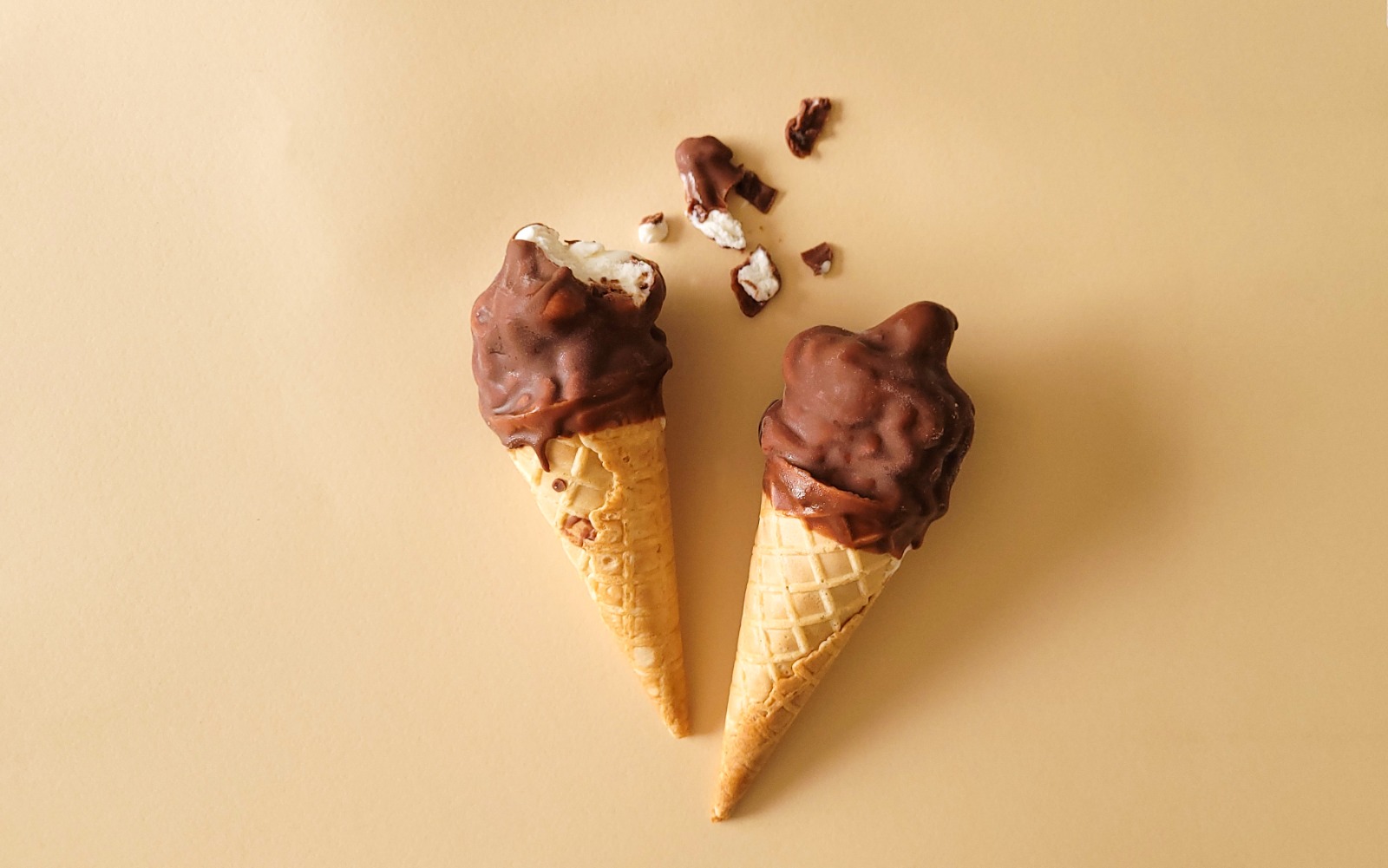 Chocolate Dipped Cones